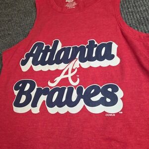 Atlanta Braves Concepts Sport MLB Tank Top Sleeveless Shirt Adult Large